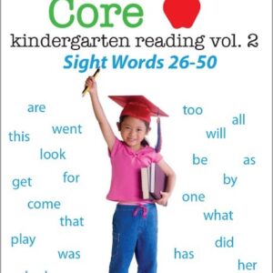 美國英語學習共同核心閱讀標準02-25個常用詞(幼稚園)